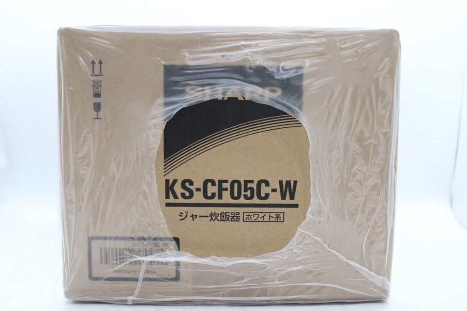 シャープ KS CF 05 C W 炊飯器 3合炊き 一人暮らし マイコン 家電 米 SHARP Z byebye