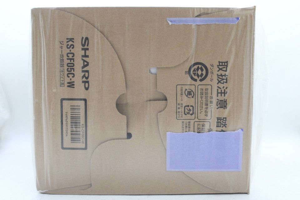  シャープ KS CF 05 C W 炊飯器 3合炊き 一人暮らし マイコン 家電 米 SHARP Z byebye 炊飯器 炊飯器 餅つき機