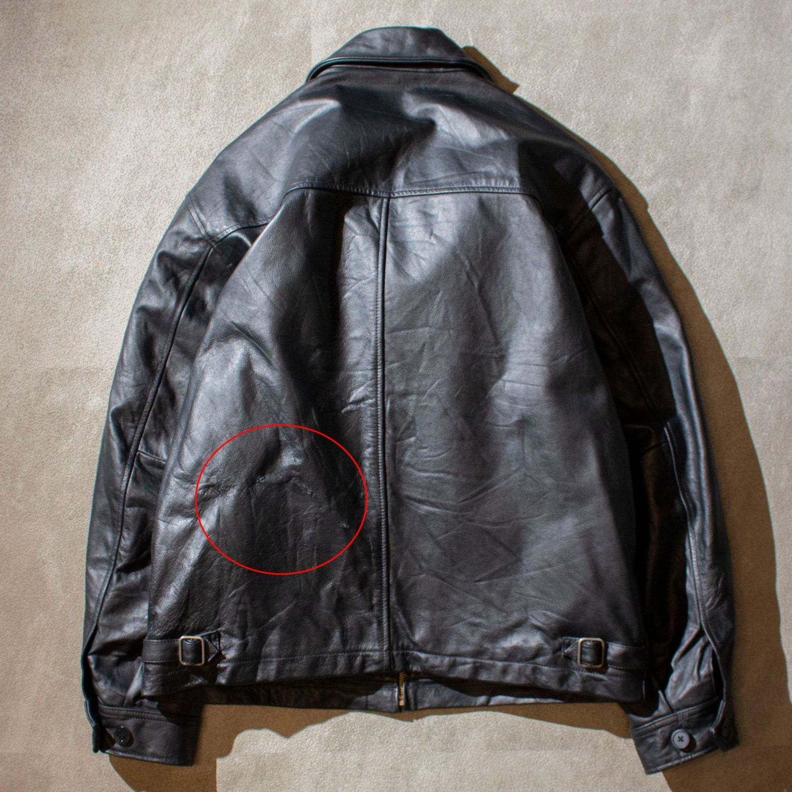 GAP 00's Leather Jacket メンズ 古着 ギャップ レザージャケット 80s