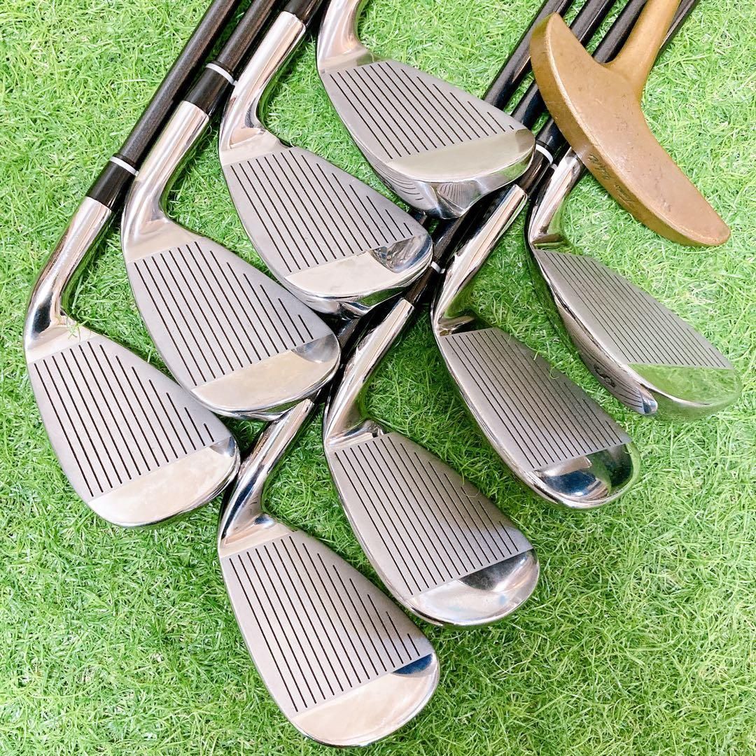 M5.レフティー 初心者オススメ ゴルフクラブ メンズ左利きセット