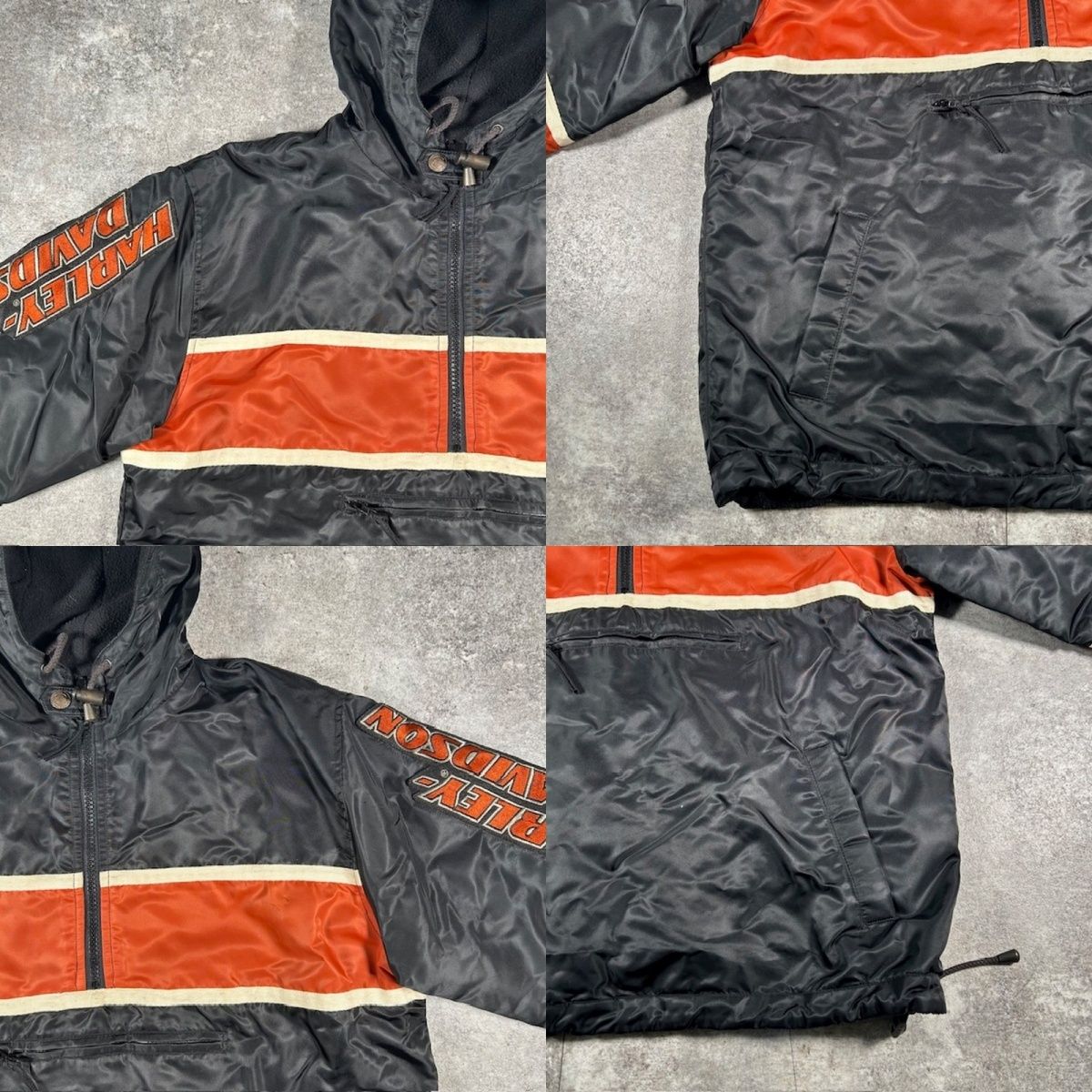 HARLEY DAVIDSON ハーレーダヴィッドソン ブラック ナイロン 