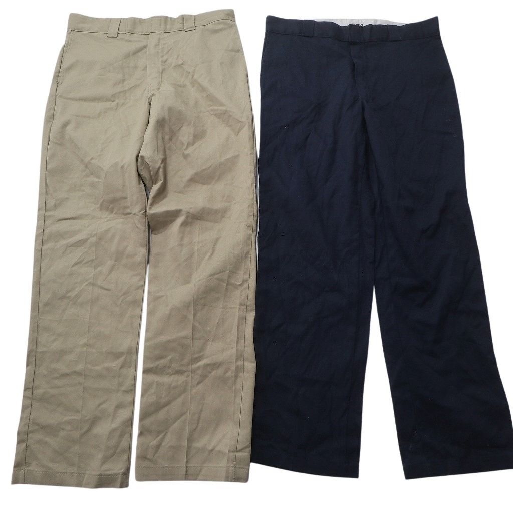 古着卸 まとめ売り ディッキーズ Dickies 874 ワーク パンツ セット メンズ 36 |38 カーキ ネイビー ストレート 古着 NC 9277