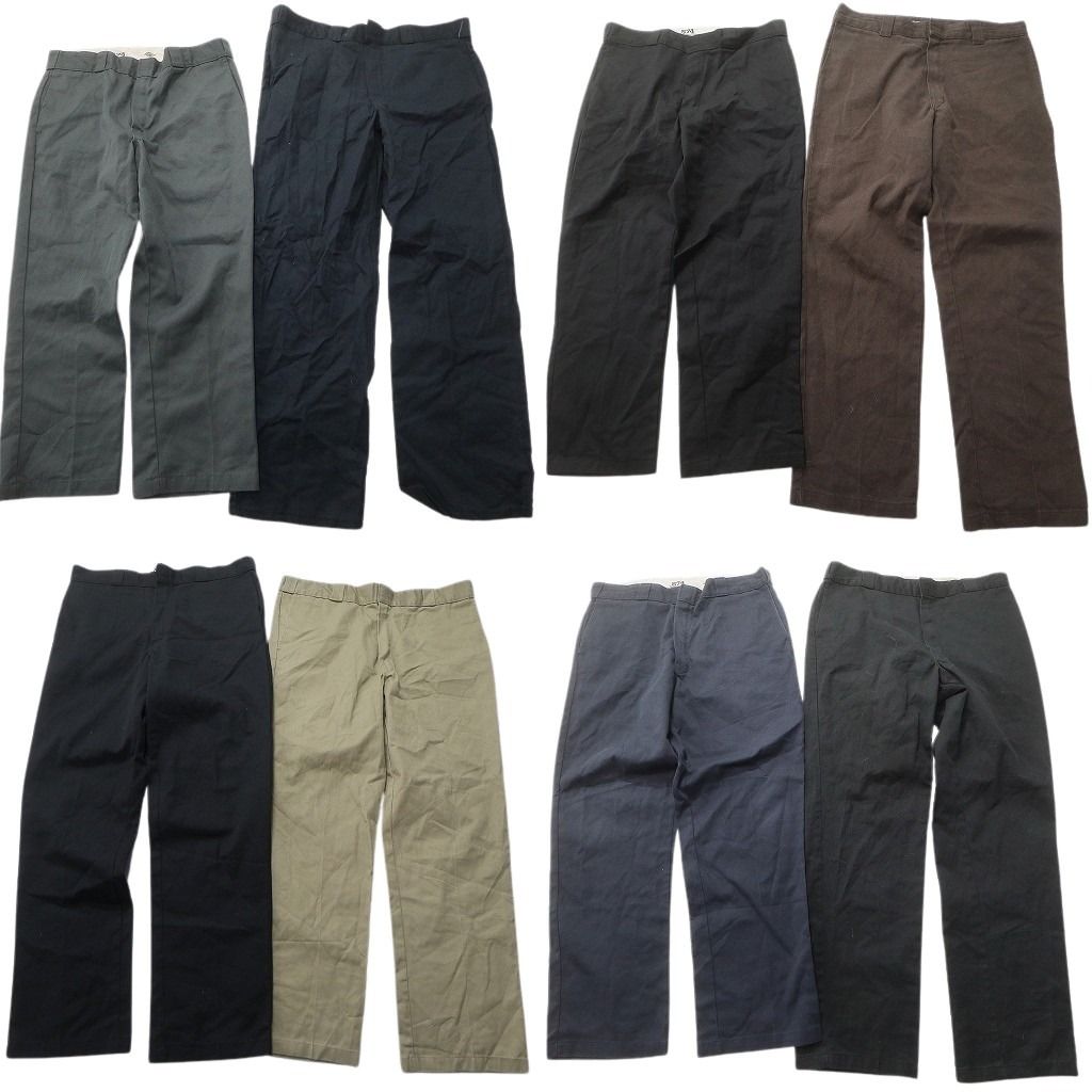 古着卸 まとめ売り ディッキーズ Dickies 874 ワーク パンツ セット メンズ 38 ストレート 古着 NC 9273