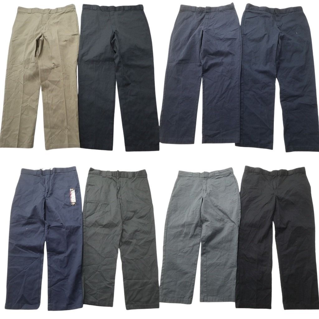 古着卸 まとめ売り ディッキーズ Dickies 874 ワーク パンツ セット メンズ 38 |40 ストレート 古着 NC 9272