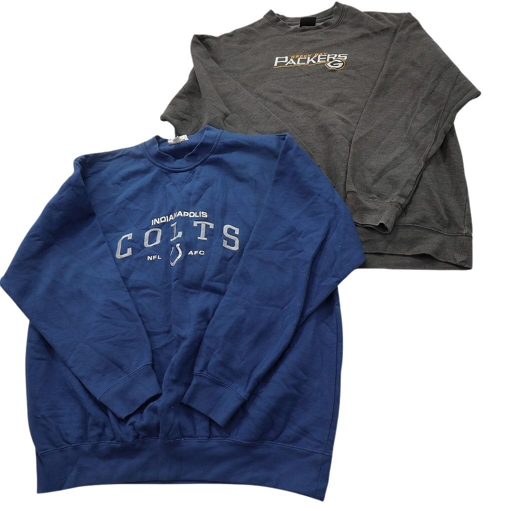 古着卸 まとめ売り プロチーム スウェット 8枚セット (メンズ XL ) NFL