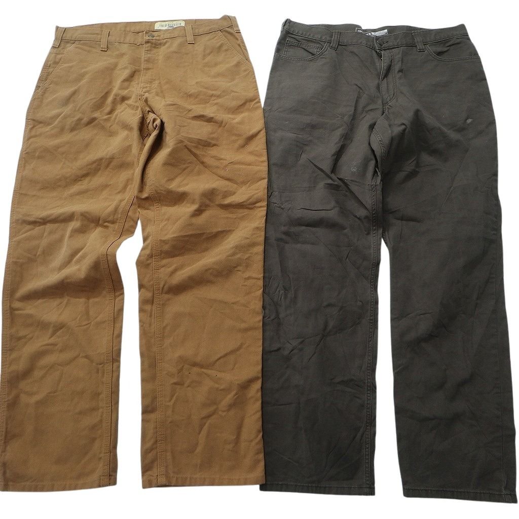 古着卸 まとめ売り カーハート Carhartt ダック ペインター パンツ セット メンズ 38 ストレート ワイド ワーク 古着 NC 9297