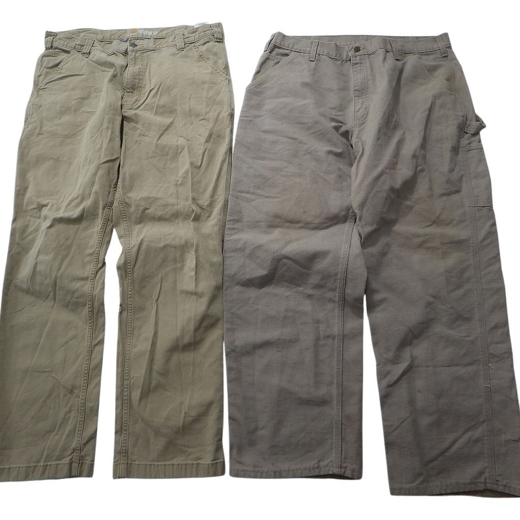 古着卸 まとめ売り カーハート Carhartt ダック ペインター パンツ セット メンズ 38 ワイド ストレート ワーク 古着 NC 9296