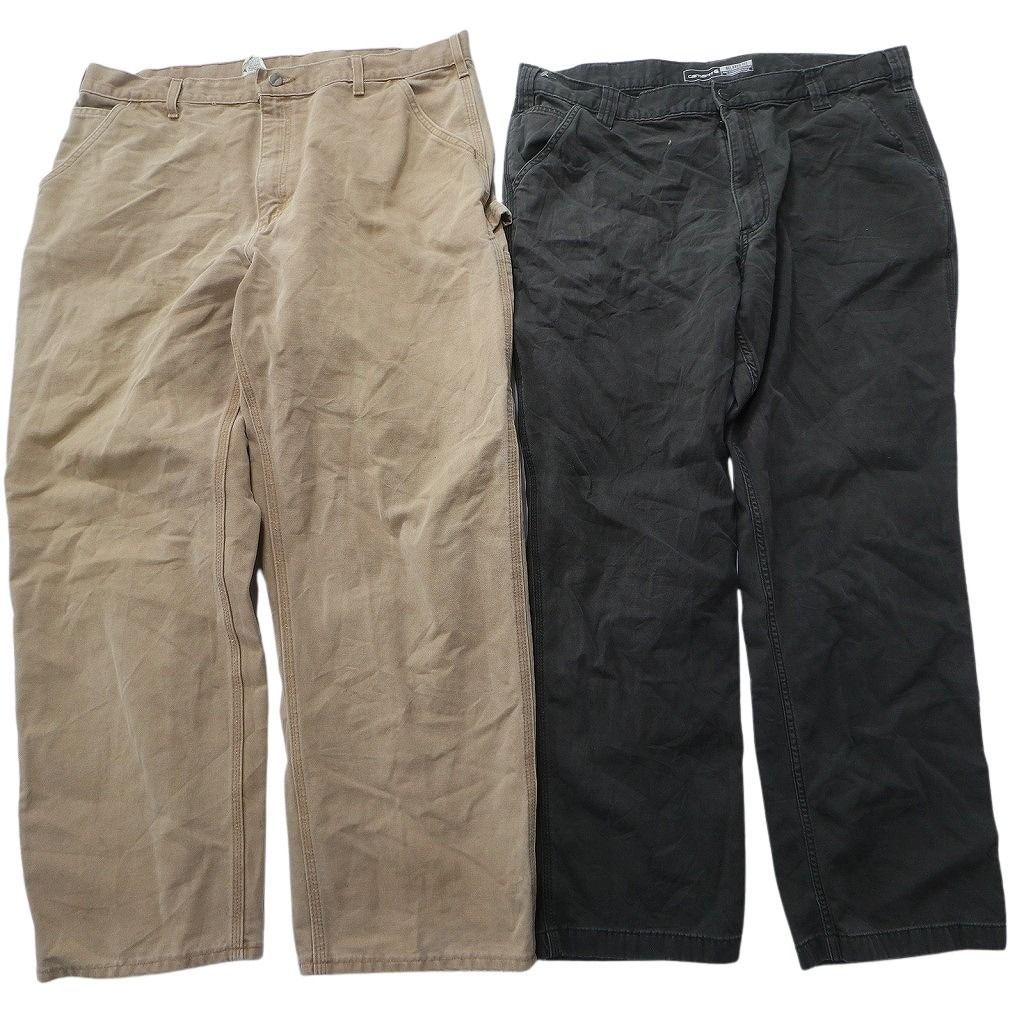 古着卸 まとめ売り カーハート Carhartt ダック ペインター パンツ セット メンズ 40 |42 ストレート ワーク 古着 NC 9293