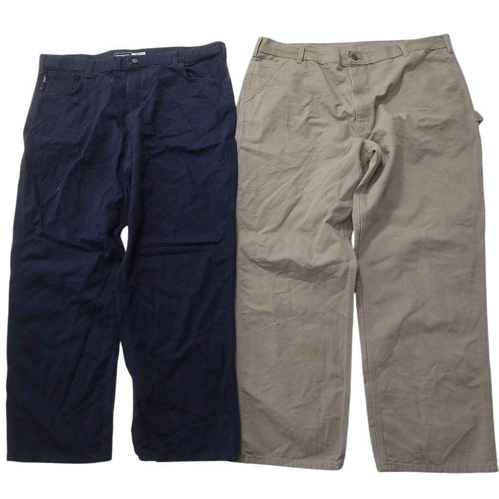古着卸 まとめ売り カーハート Carhartt ダック ペインター パンツ セット メンズ 42 ストレート ワーク ワイド 古着 NC 9292