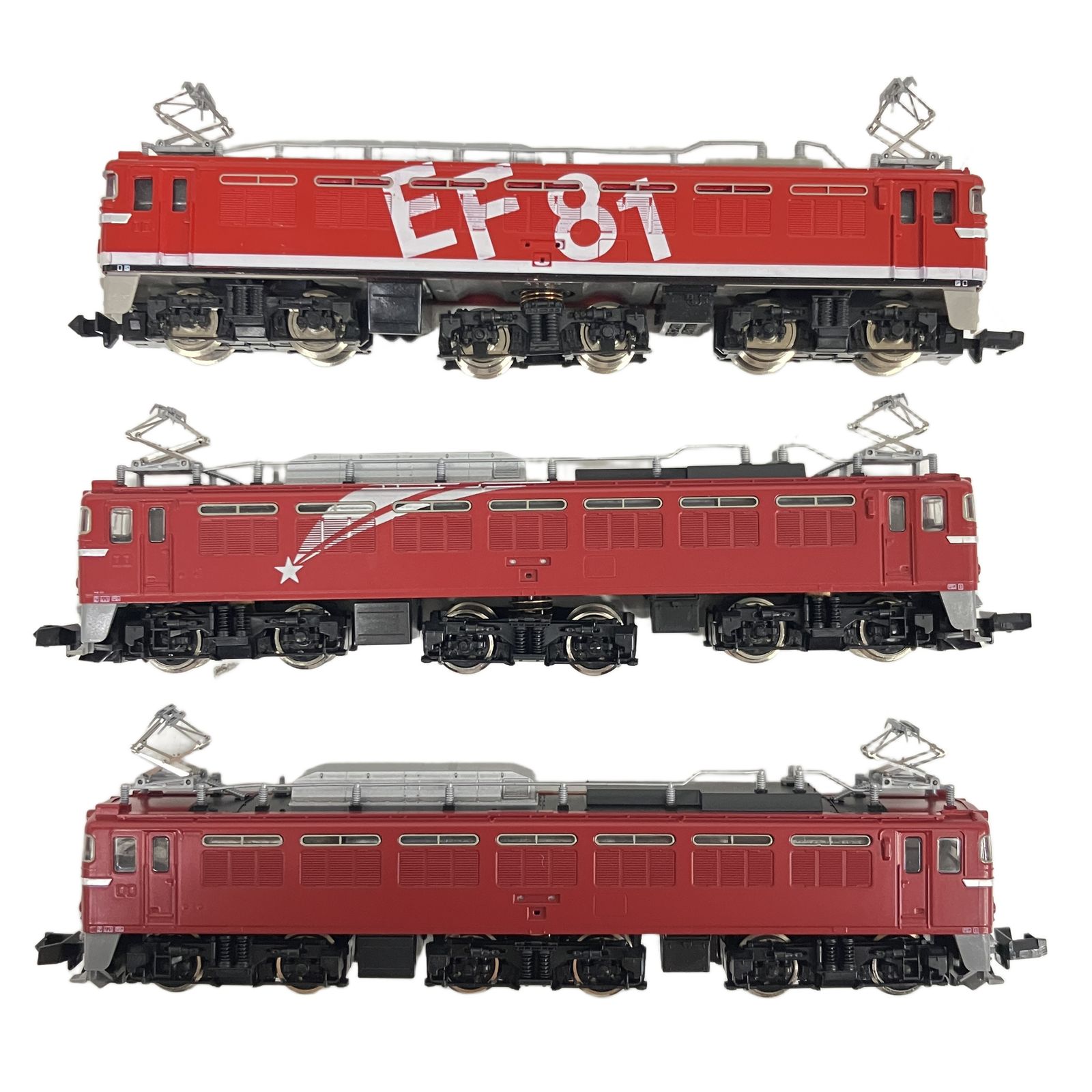 TOMIX 2133 JR EF81形 電気機関車 北斗星カラー その他おまとめ 計3両