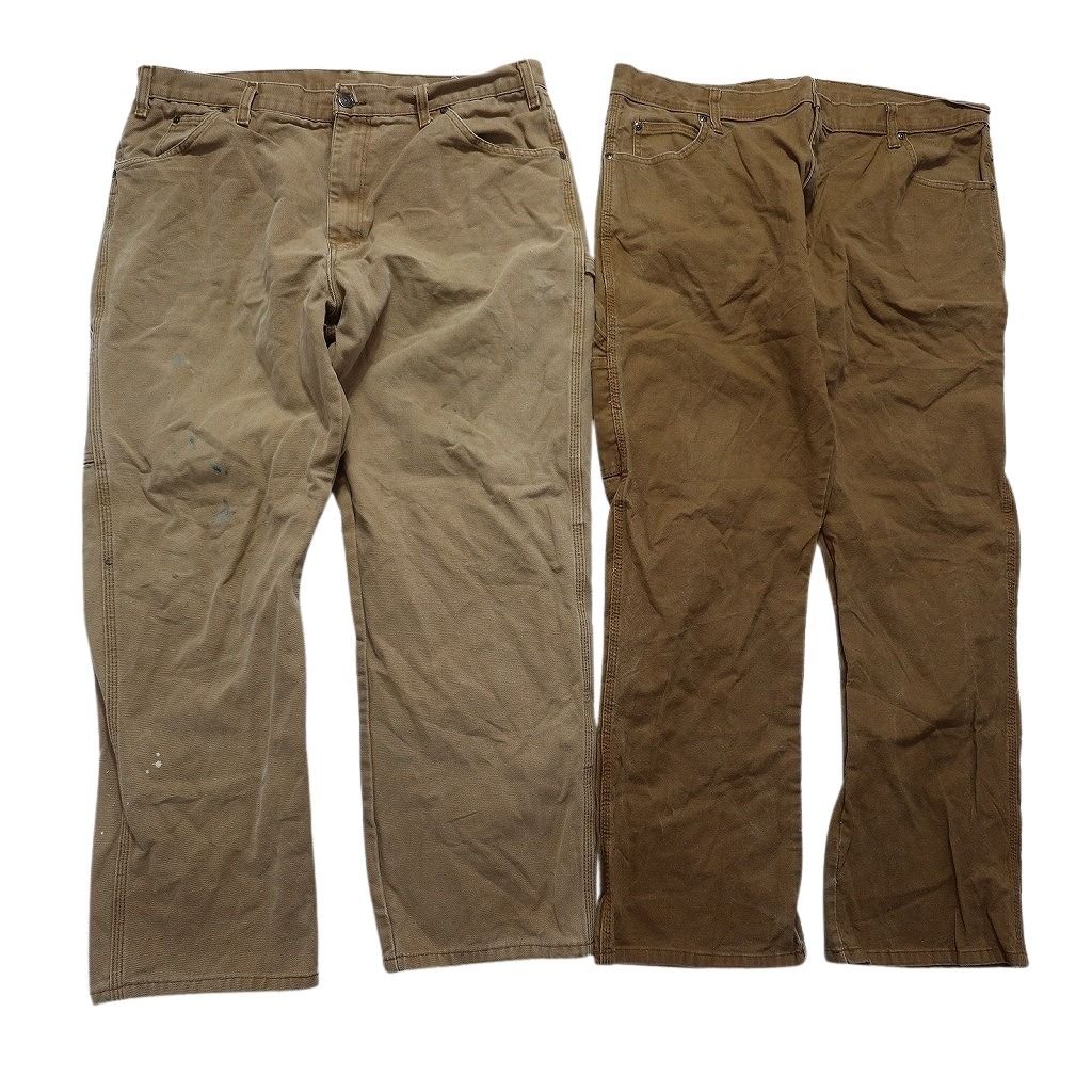 古着卸 まとめ売り ディッキーズ Dickies ダック ペインター パンツ セット メンズ 38 ペインティング ワーク 古着 NC 9309
