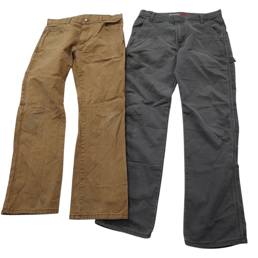 古着卸 まとめ売り ディッキーズ Dickies ダック ペインター パンツ セット メンズ 30 |32 ワーク ペンキ 古着 NC 9355
