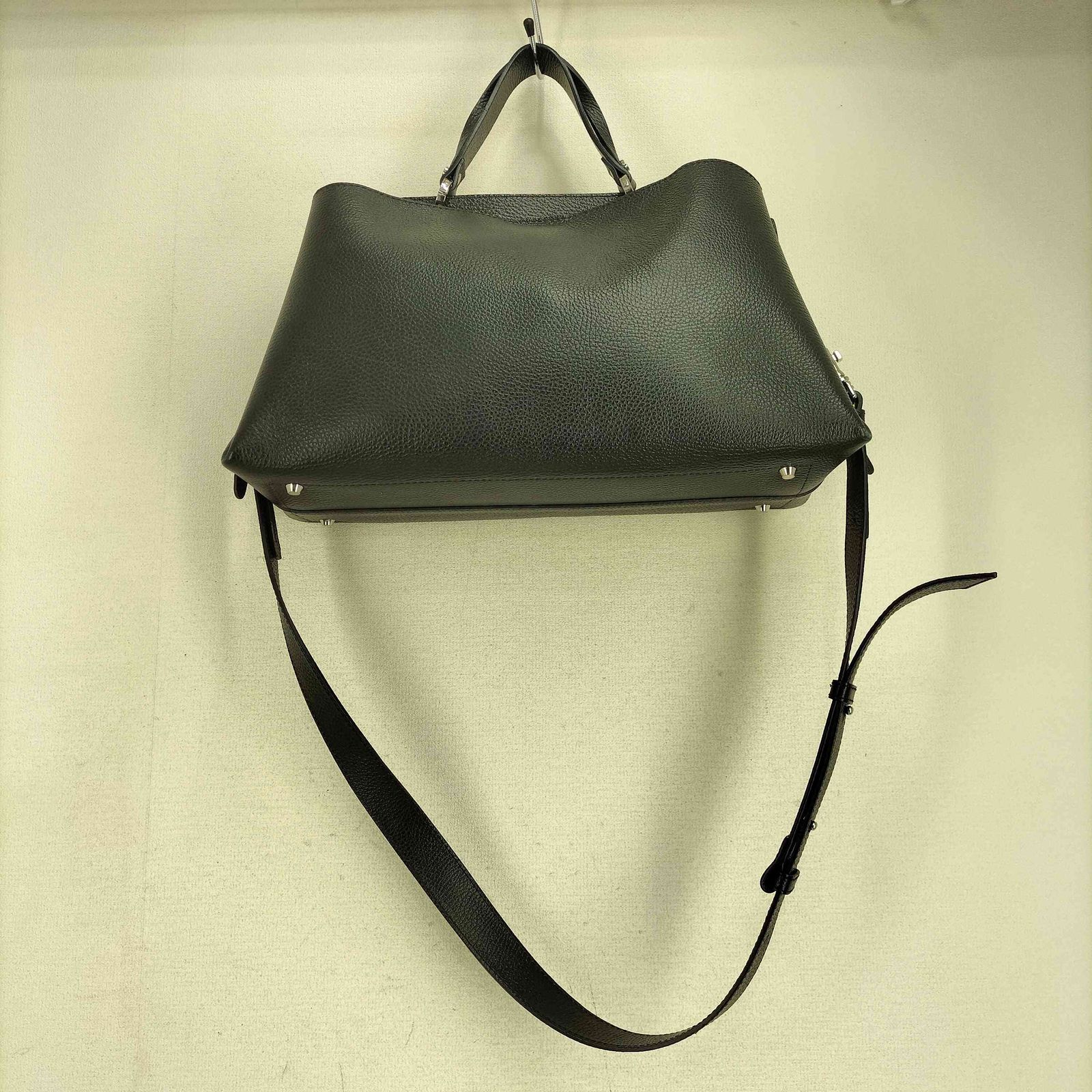 2581* トゥモローランド DES PRES KAREN レザー ハンドバッグ 2581* トゥモローランド DES PRES KAREN レザー ハンドバッグ