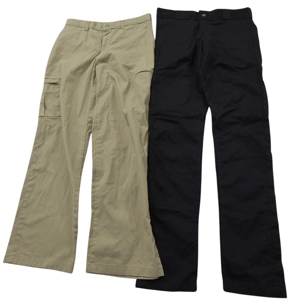 古着卸 まとめ売り ディッキーズ Dickies パンツ セット メンズ 30 |32 カーゴ ブラック 古着 NC 9347