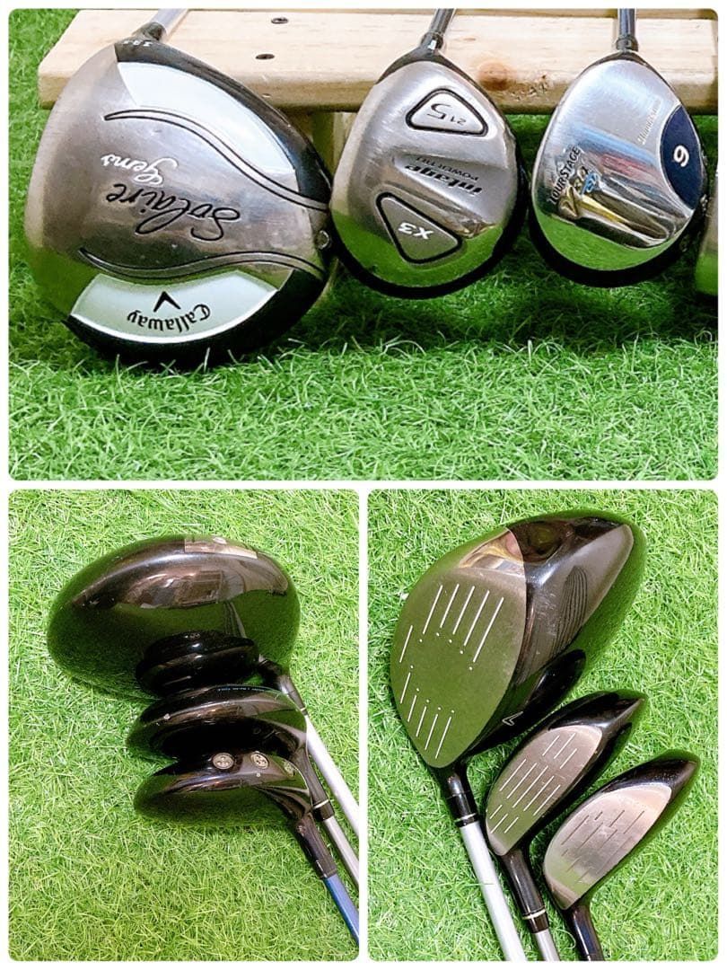 1 ゴルフ クラブセット レディース バッグキャロウェイ