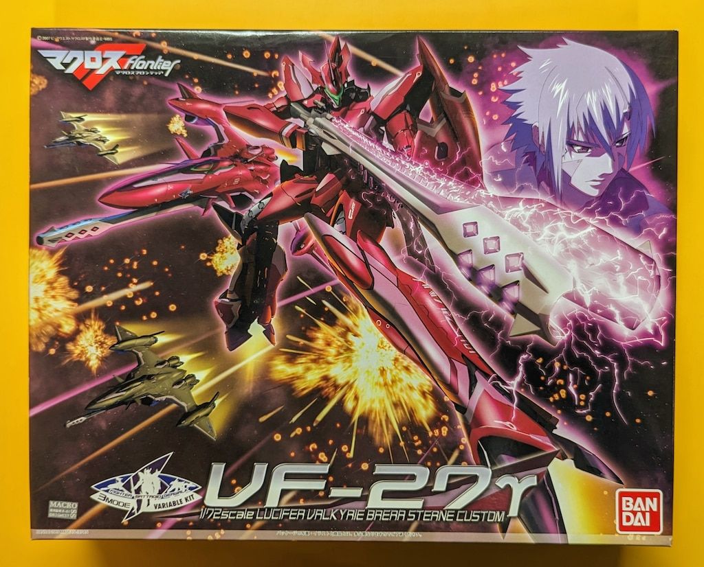 バンダイ 1|72 3形態完全変形モデル VF-27γ ルシファーバルキリー ブレラ スターン機 10