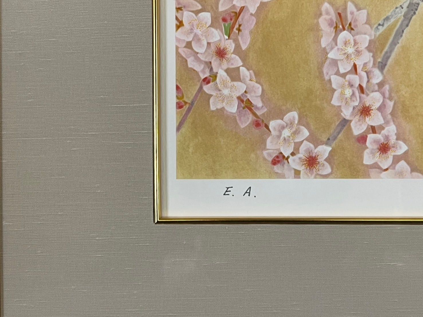 上村松篁「春輝」リトグラフ 共シール EA版 文化勲章 文化功労者 日本