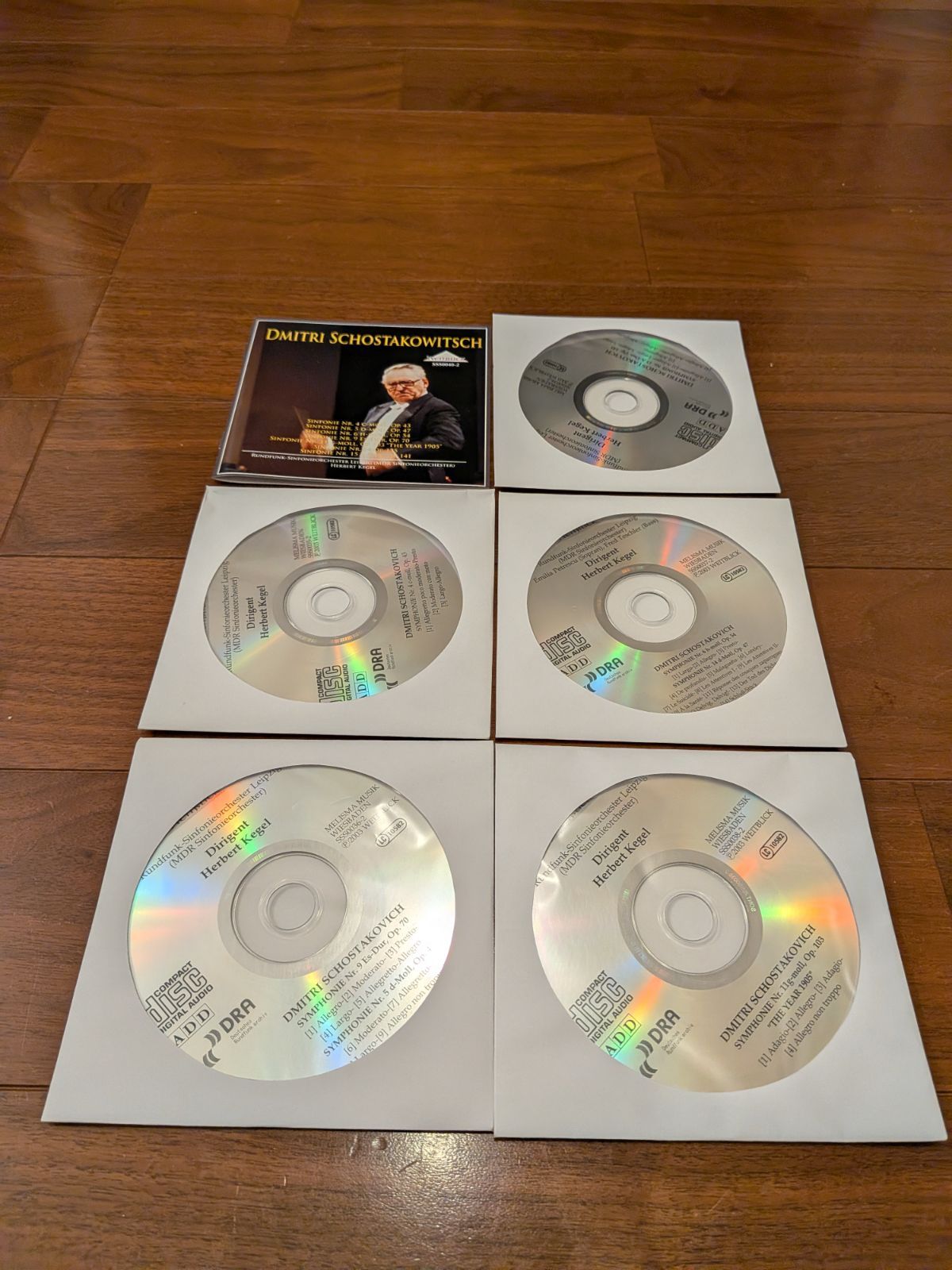 ショスタコーヴィチ：交響曲第4、5、6、9、11、14、15番 (Shostakovich