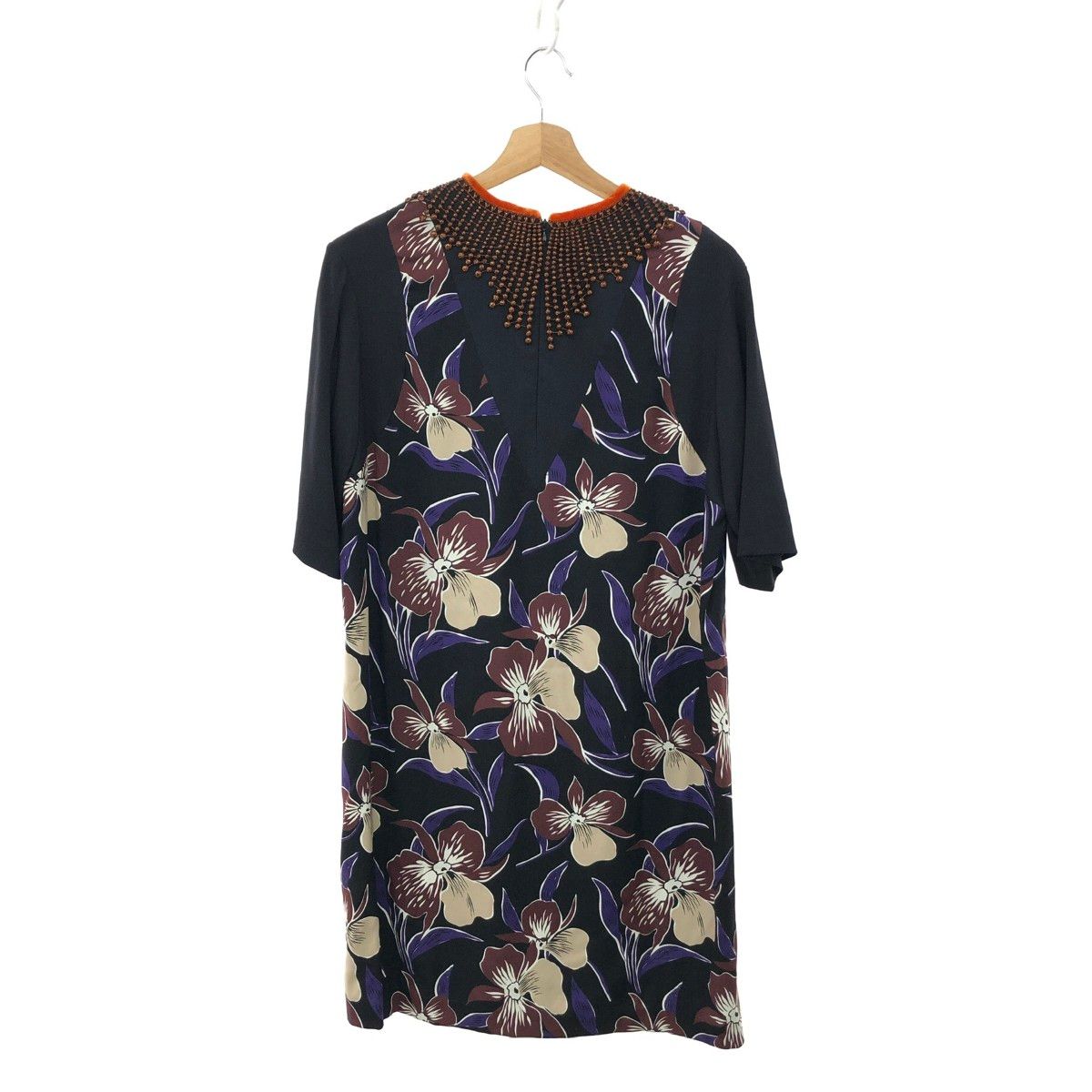 DRIES VAN NOTEN ドリスヴァンノッテン 花柄シルクワンピース サイズ 