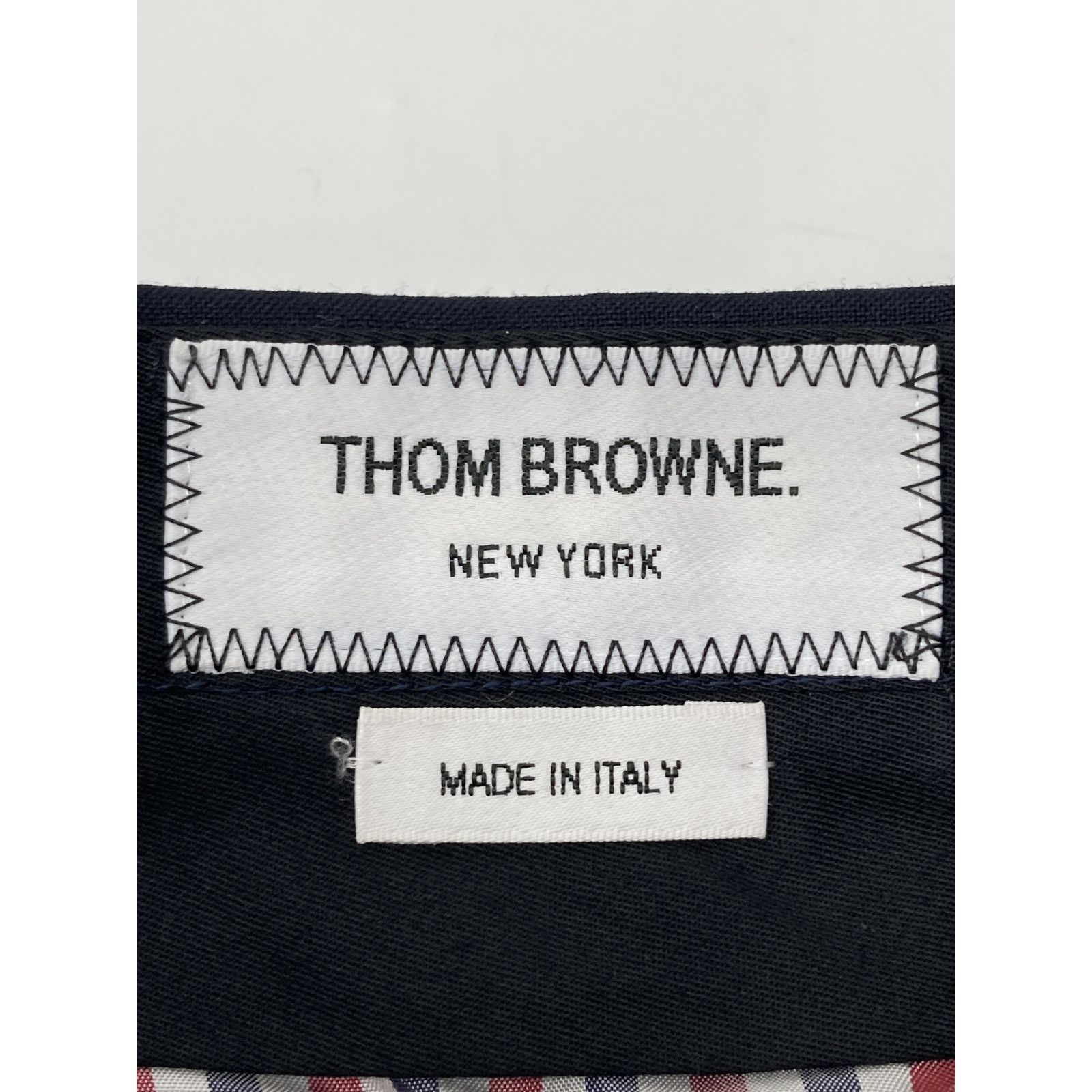 THOM BROWNE トムブラウン FGC402V-06146 ﾈｲﾋﾞｰ 平織り4BARﾌﾟﾘｰﾂﾐﾆｽｶｰﾄ