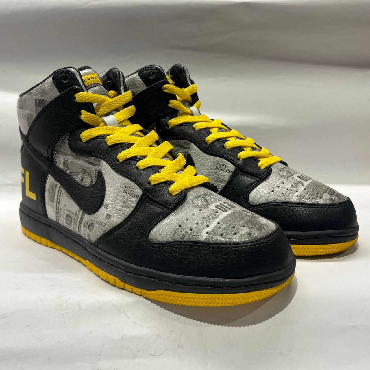 US8.5】 NIKE DUNK HIGH SUPREME TZ LAF LIVESTRONG/FUTURA 378127-001 