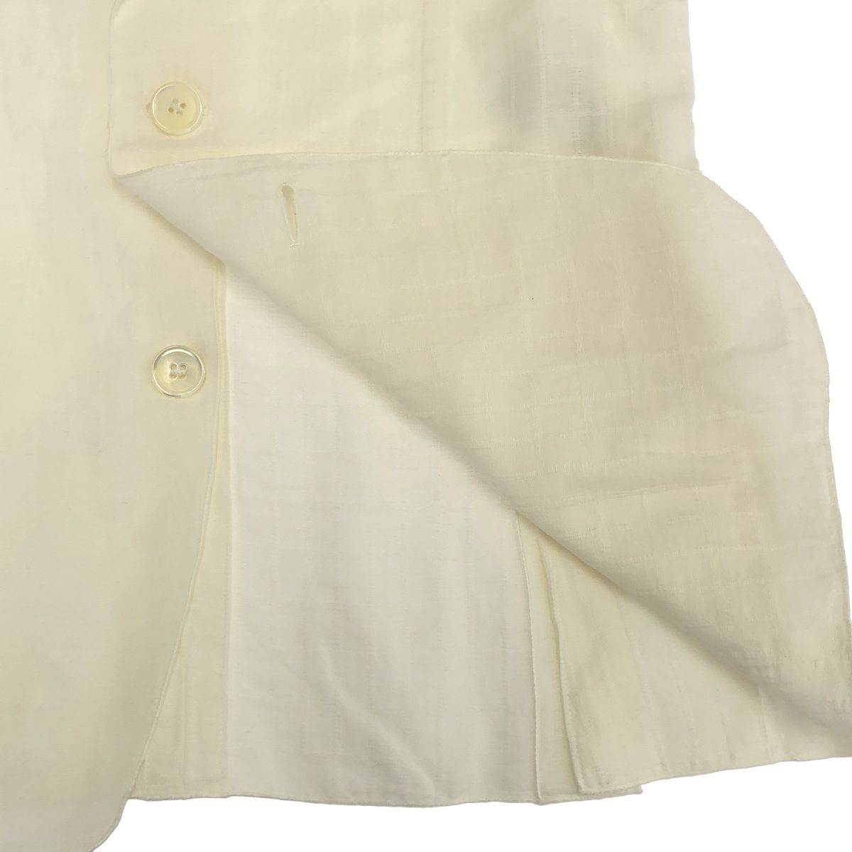 DOLCE&GABBANA ドルチェ＆ガッバーナ リネンテーラードジャケット