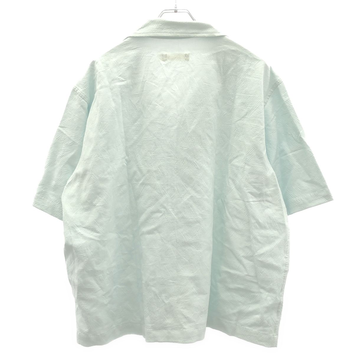 TRUE TRIBE トゥルートライブ 25SS CUBAN SHIRTu0026PANS セットアップ  ブルー L