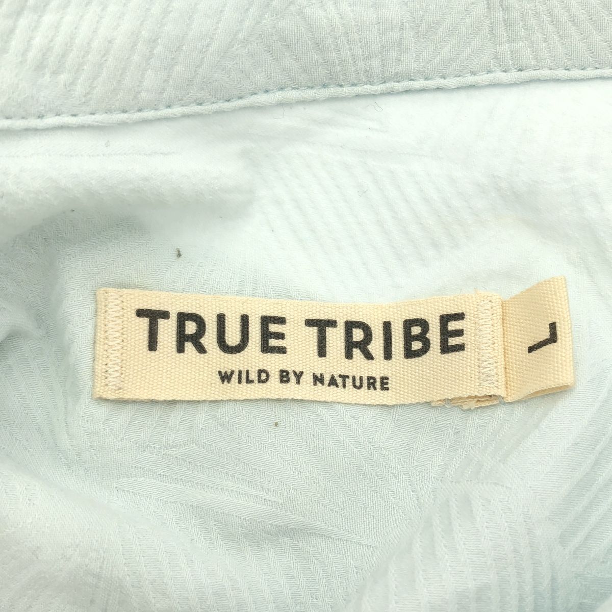 TRUE TRIBE トゥルートライブ 25SS CUBAN SHIRTu0026PANS セットアップ  ブルー L