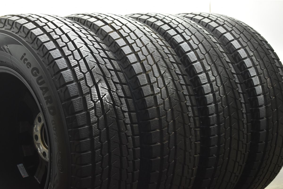  バリ溝 ヴァブロ RR 01 18 in 7 5 J 55 PCD 139 ヨコハマ アイスガード G 075 265 70 R ランクル250 300 スタッドレス 18インチ タイヤ ホイールセット