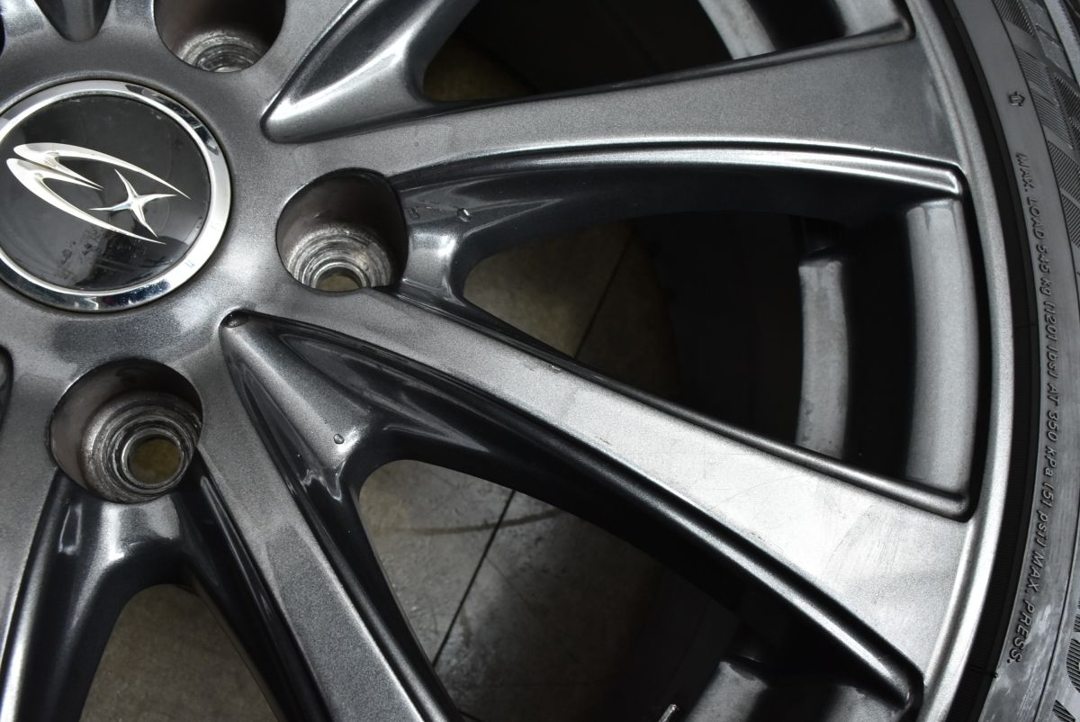  イボ付き 製 Exsteer 17 in 7 J 48 PCD 114 3 ヨコハマ アイスガード iG 60 215 45 R アルテッツァ チェイサー マーク2 アコード 17インチ タイヤ ホイールセット