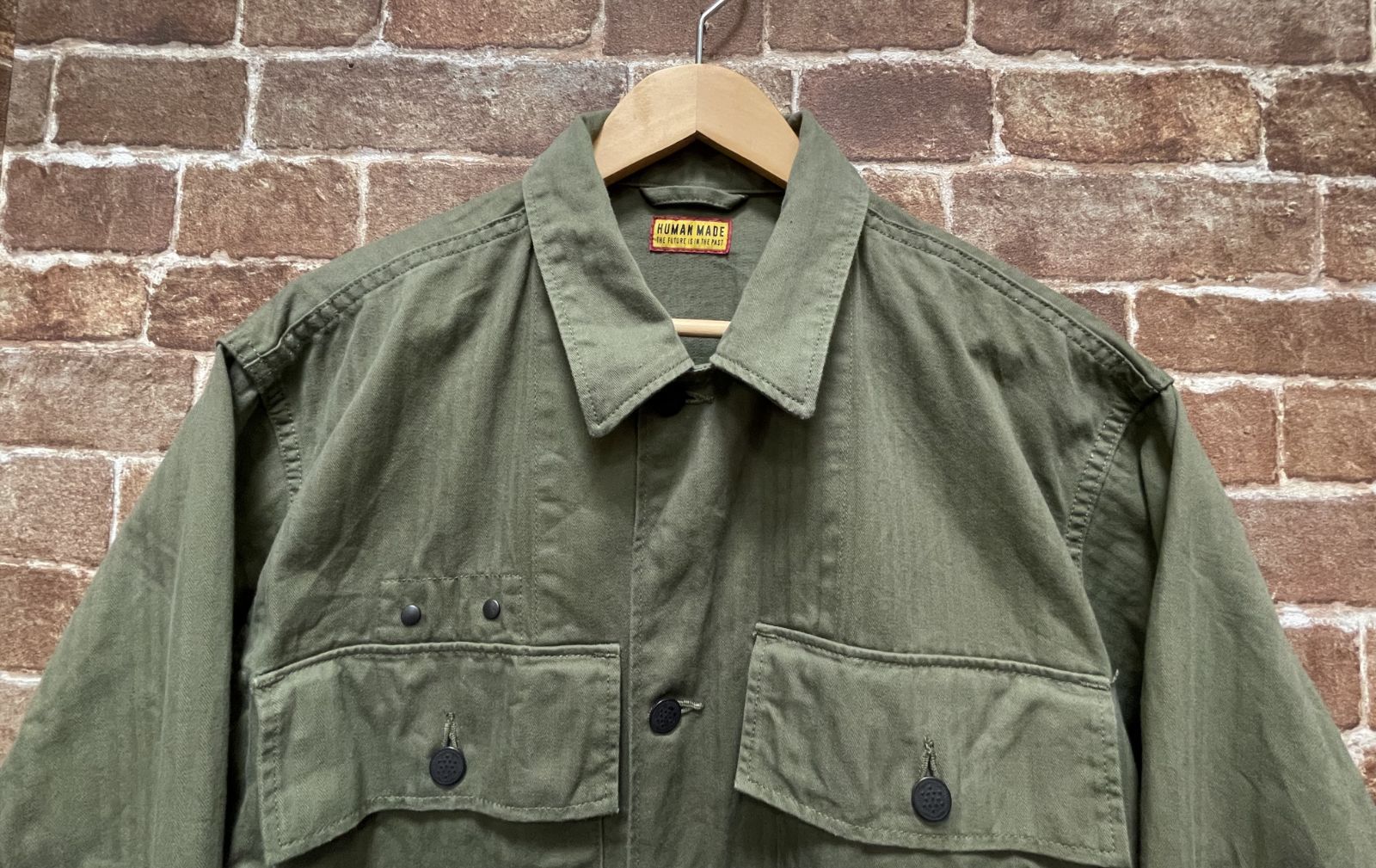 human made ミリタリーシャツ hm29sh004 MADE HUMAN ミリタリーシャツ