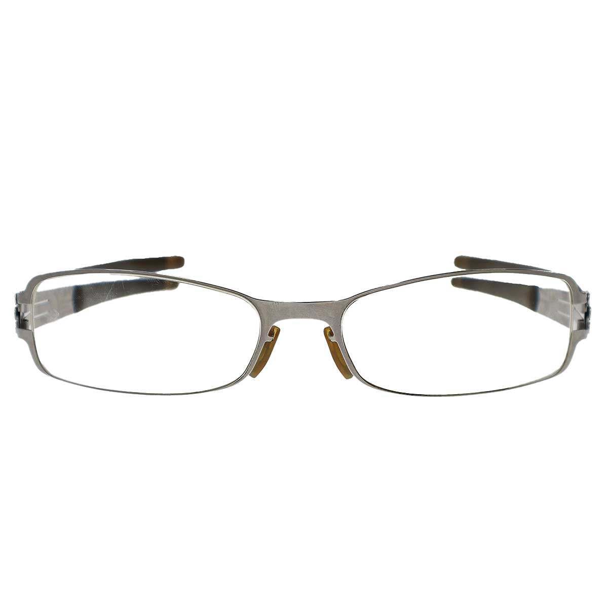 ic!berlin アイシー ベルリン international 奈良 蛙の子は蛙 度入りアイウェア メガネ 863424 グレー