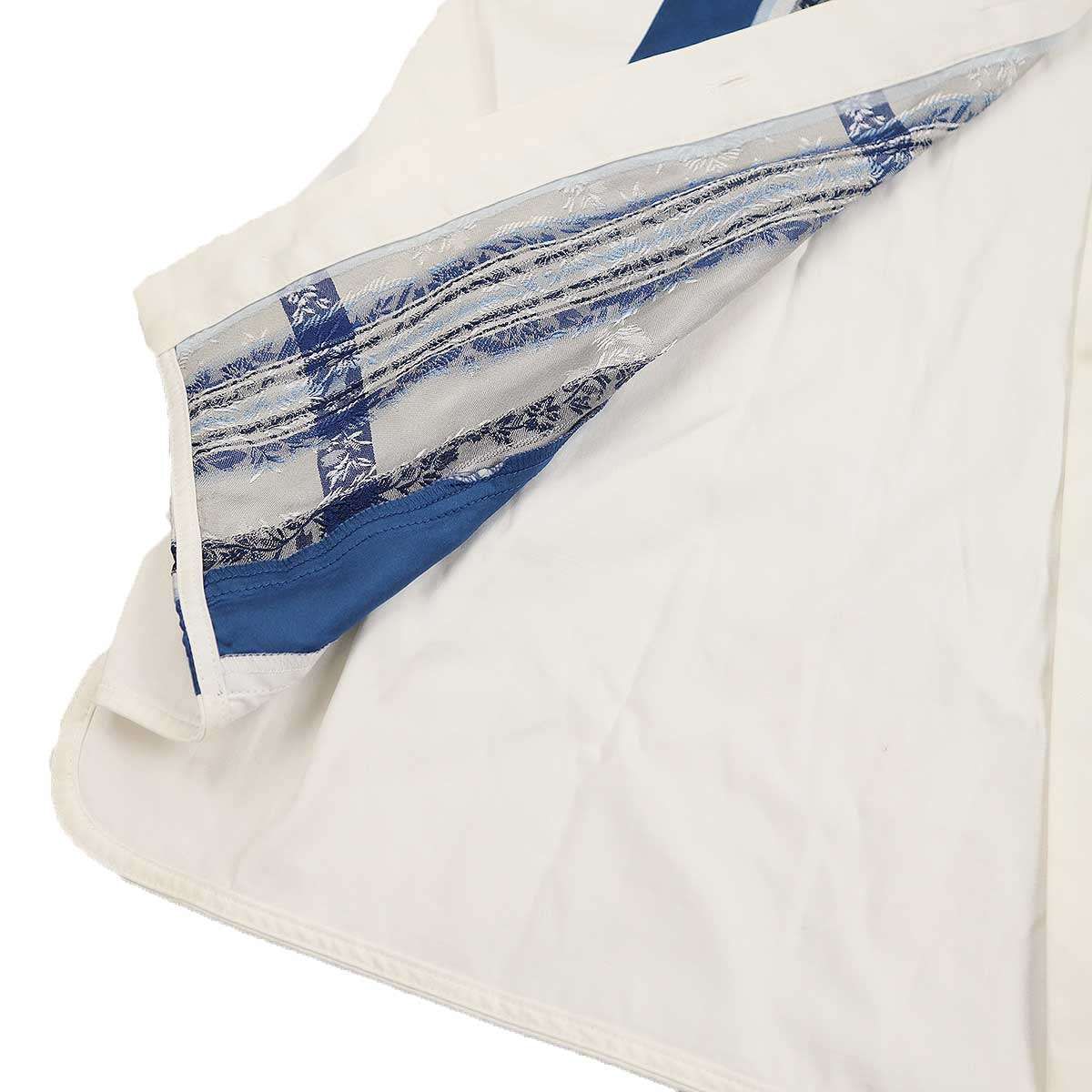 mame kurogouchi マメ クロゴウチ 19AW floral stripe jacquard shirt