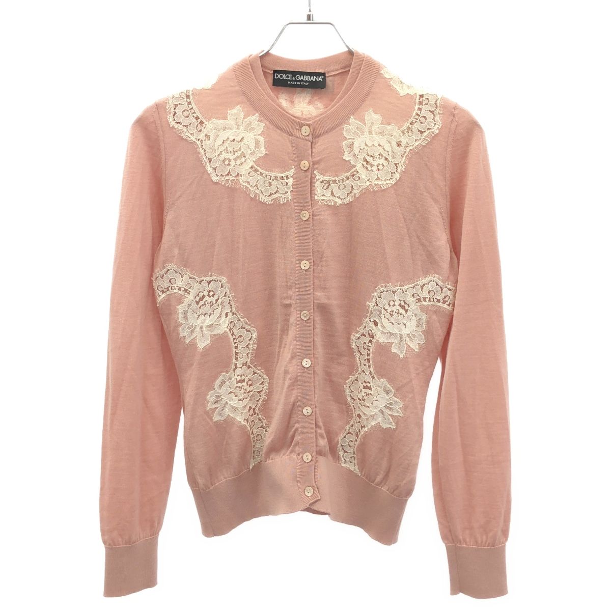 DOLCE&GABBANA ドルチェ＆ガッバーナ カシミヤシルク レース