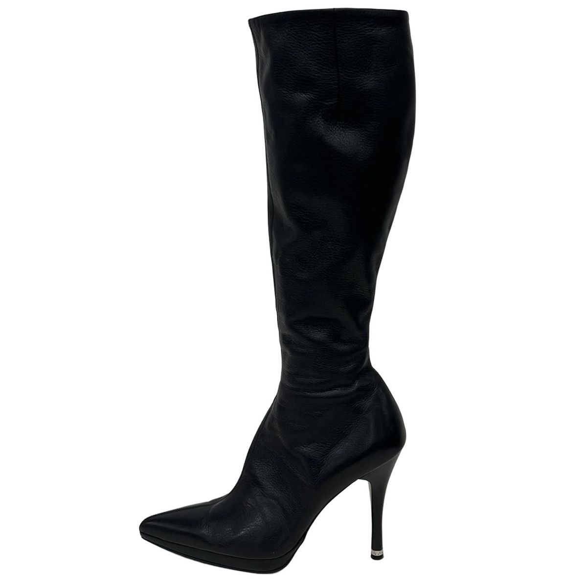 COMEX コメックス ロングブーツ M レディース 黒 レザー