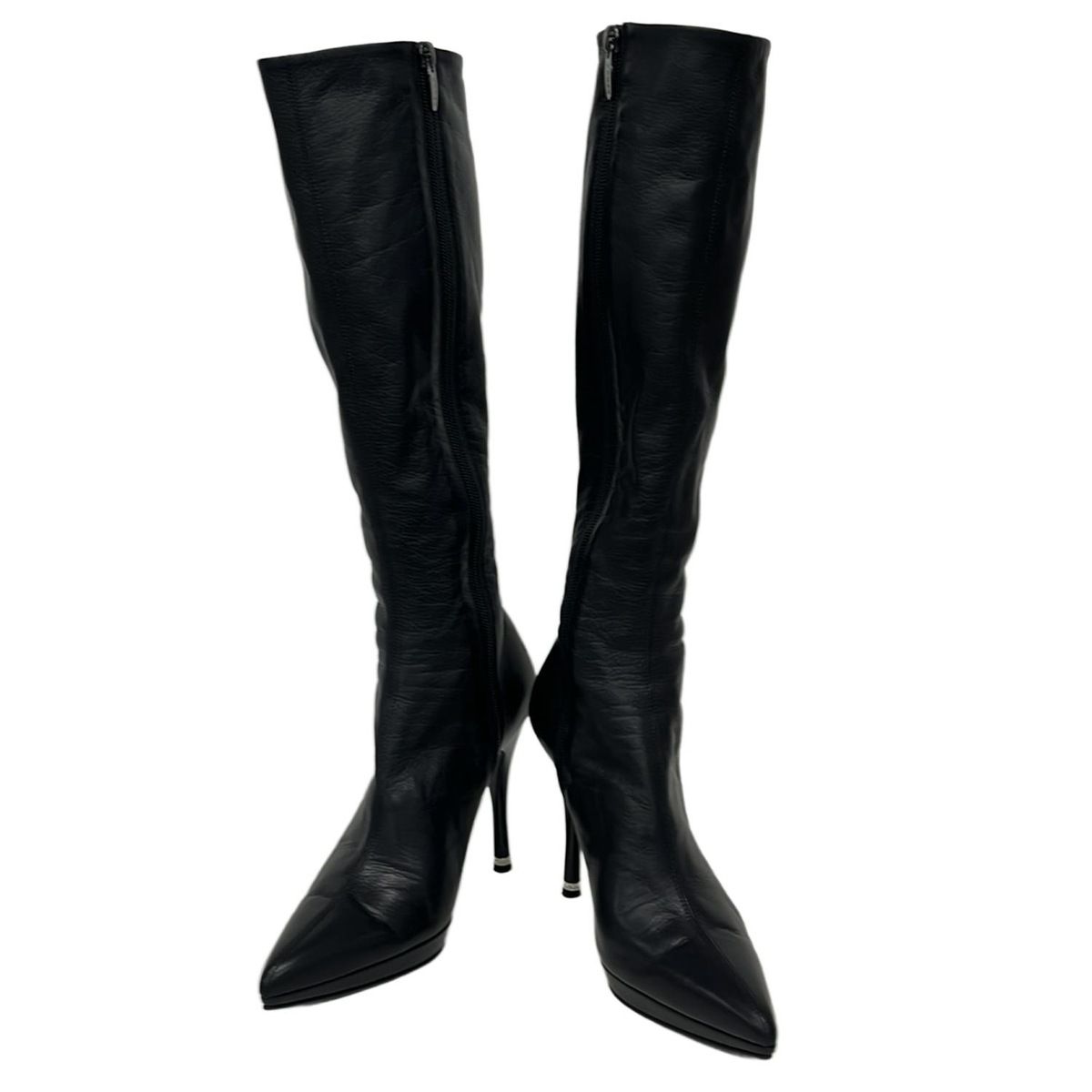 COMEX コメックス ロングブーツ M レディース - 黒 レザー