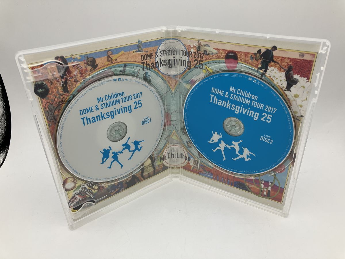 Mr.Children DOME & STADIUM TOUR 2017 Thanksgiving 25/DVD 4枚組