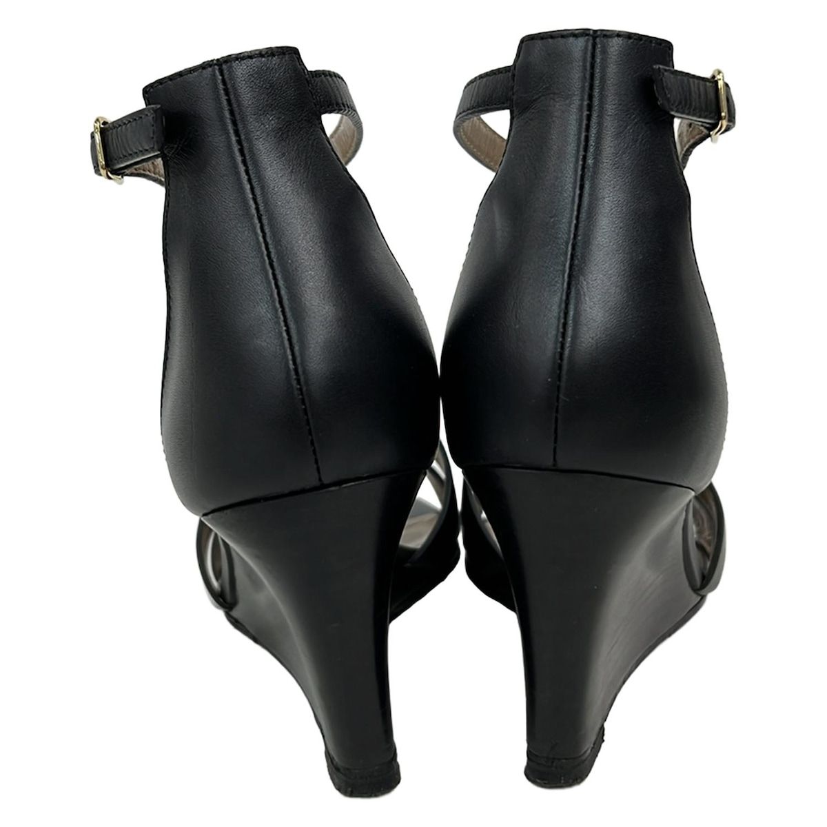 HERMES(エルメス) サンダル レディース レジェンド 黒 アウトソール張