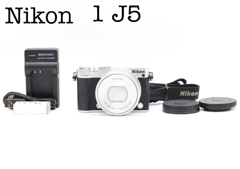 Nikon 1 J 5 ミラーレス一眼 ショット数506!
