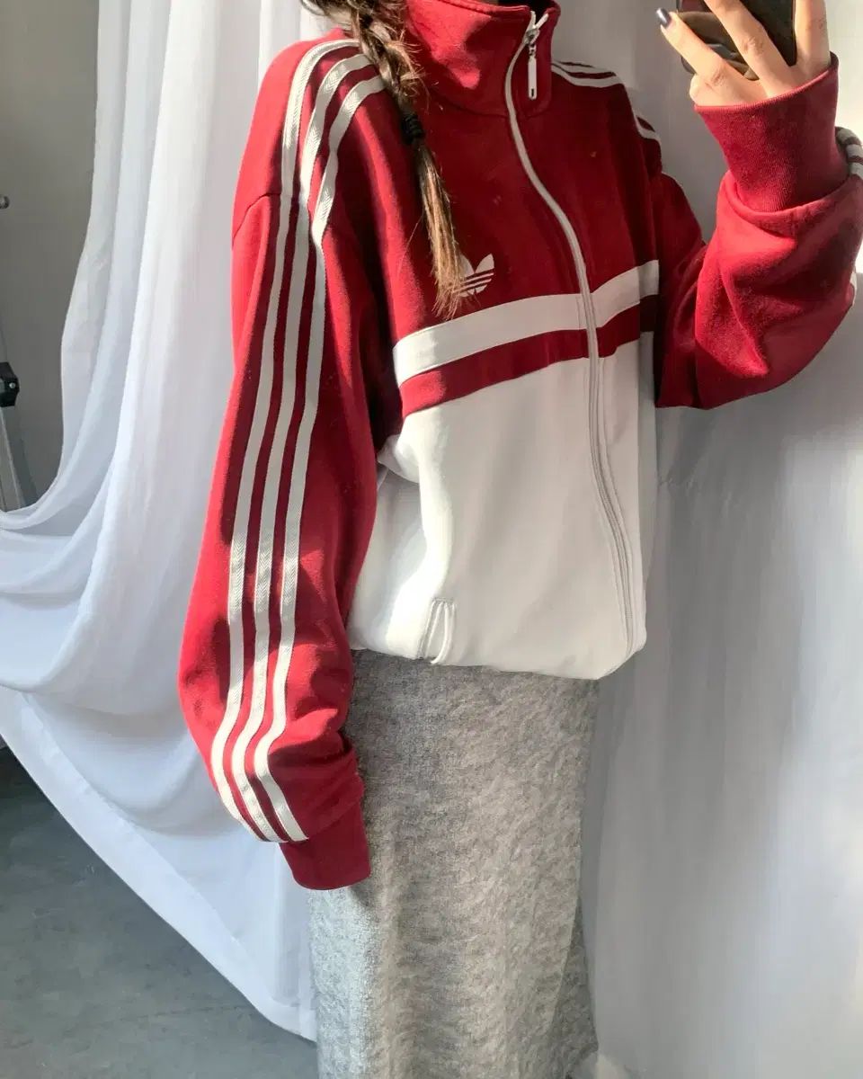 adidas アディダス 旧ファイヤーバード バーガンディ トラックジャージ