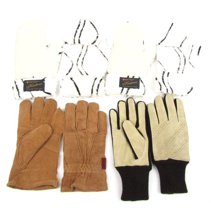 ニューヨーカー アレグリ他 手袋 10点セット レザー スエードなど グローブ ブランド まとめて 大量 レディース メンズ