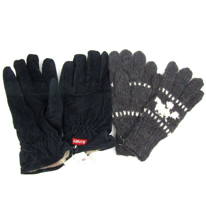 リーバイス ニコル他 手袋 8点セット グローブ ブランド まとめて 大量 メンズ