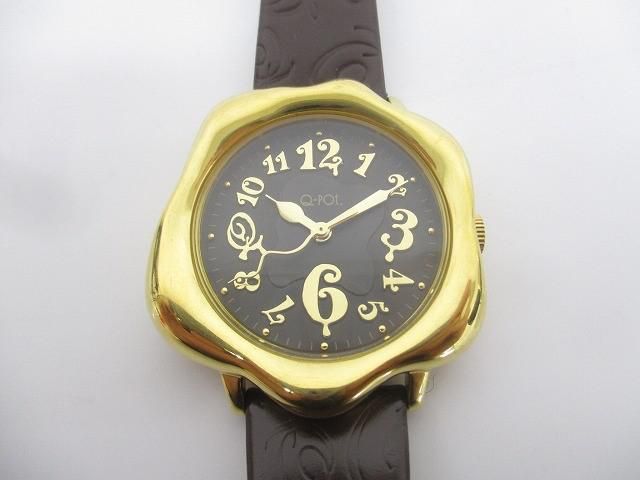 キューポット Q-pot. 最高 腕時計 トケトケイ チョコレート VJ21-0270
