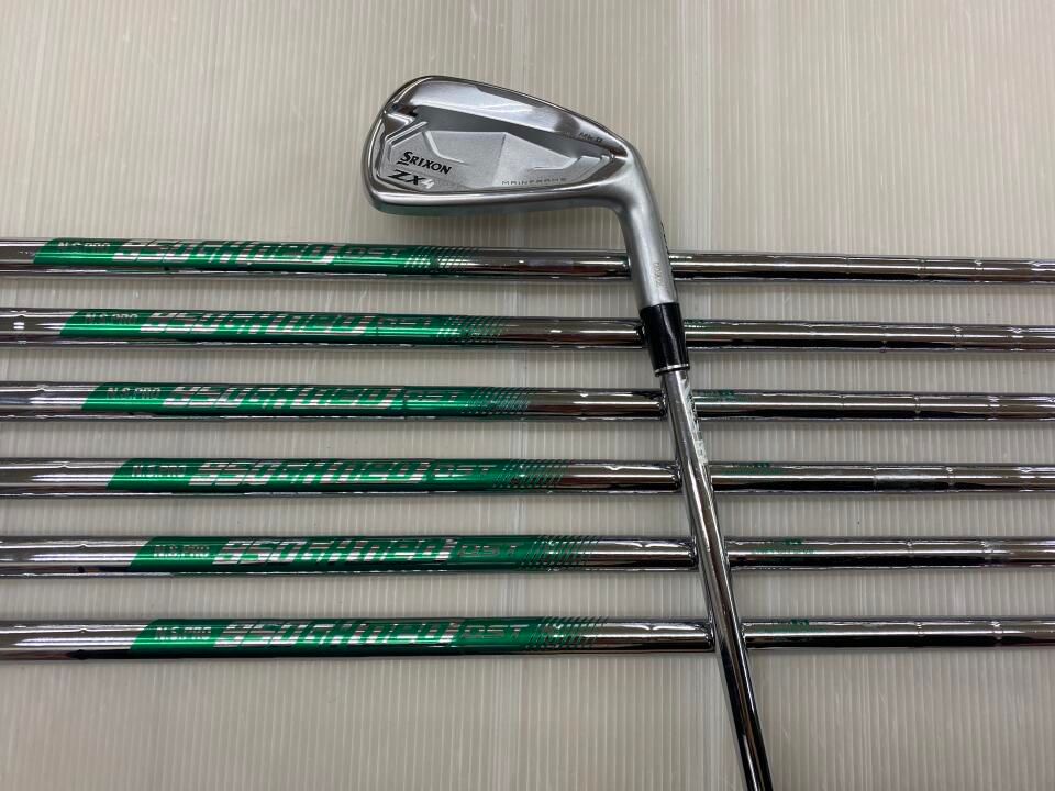 【中古美品】SRIXON ZX4 MKⅡ 5番アイアン 950GH NEO R ダンロップ SRIXON ZX4 Mk2 NSプロ950GH neo DST Rフレックス アイアン