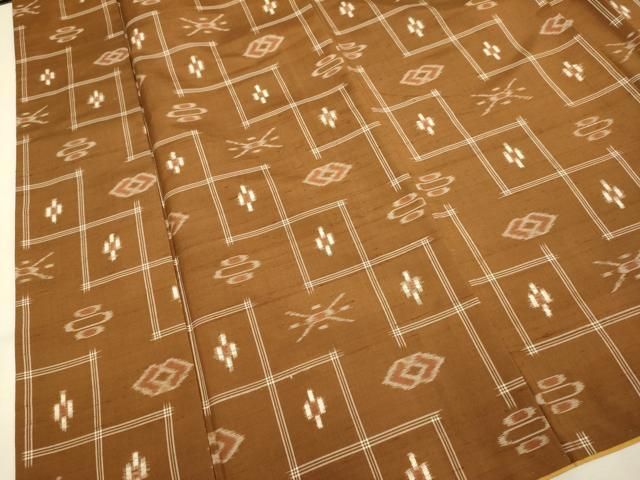 平和屋着物○本場琉球絣 紬 正絹 逸品 DAAZ5045du - メルカリ