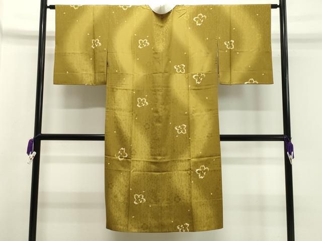 平和屋着物○長襦袢 無双仕立て 舞桜文 暈し染め やまと誂製