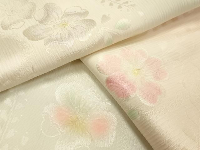 平和屋着物 長襦袢 袷 辻が花地紋 絞り 暈し染め 正絹 gh