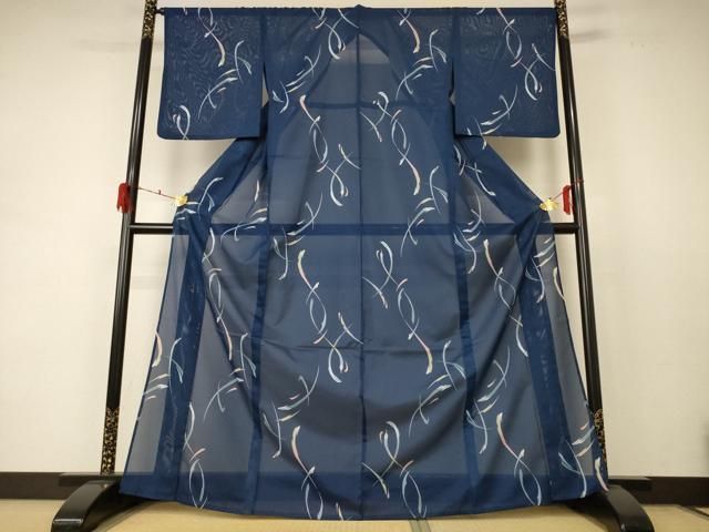 平和屋着物＊夏物　小紋　絽　霞文　洗える着物　AABD4560jd 平和屋着物＊夏物 小紋 絽 霞文 洗える着物 AABD4560jd - メルカリ