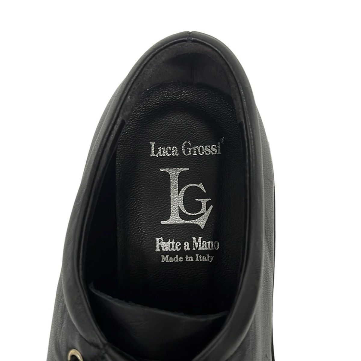 LUCA GROSSI(ルカグロッシ) シューズ 38 レディース - 黒 レザー