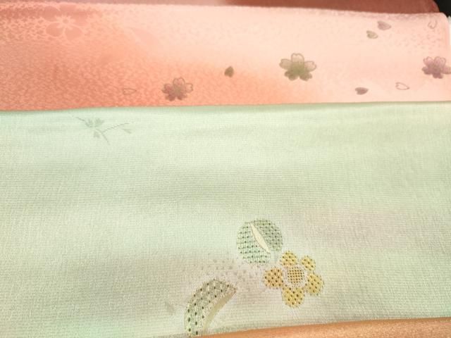 平和屋着物☆和装小物 帯揚げ10枚セット 正絹 逸品 未使用 CAAZ6310ju